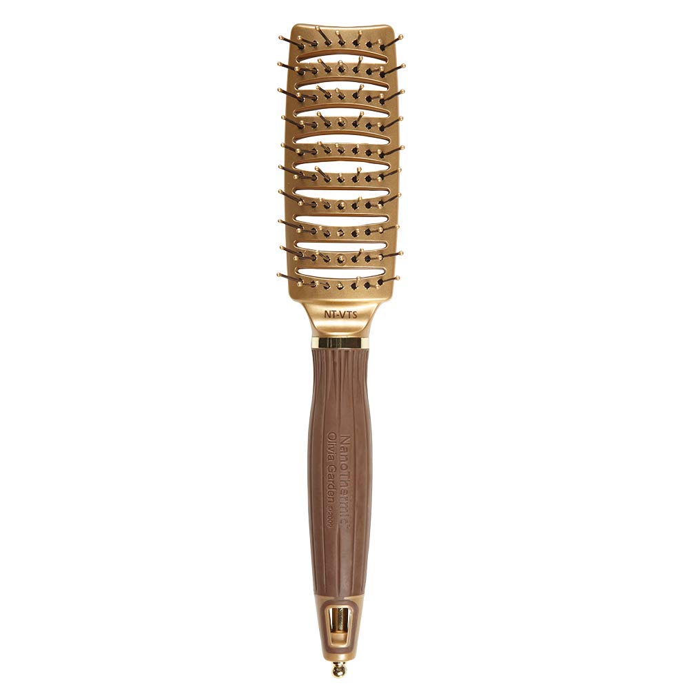 Olivia Garden NanoThermic Vent — Cepillo esqueleto 7 filas