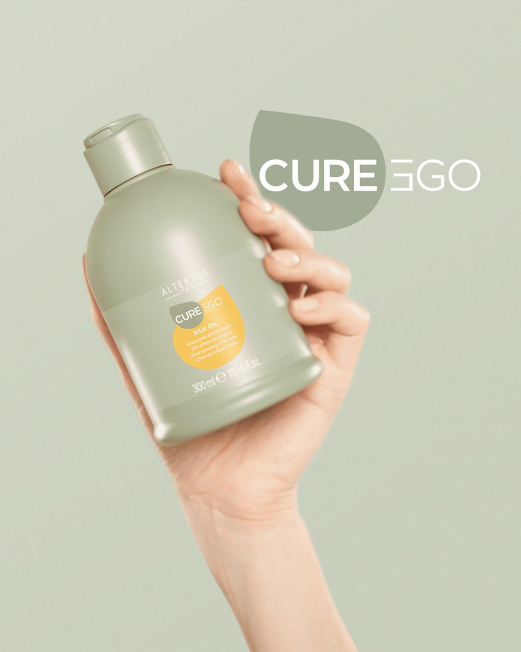 Alter Ego CureEgo Silk Oil — Champú efecto seda 950 ml