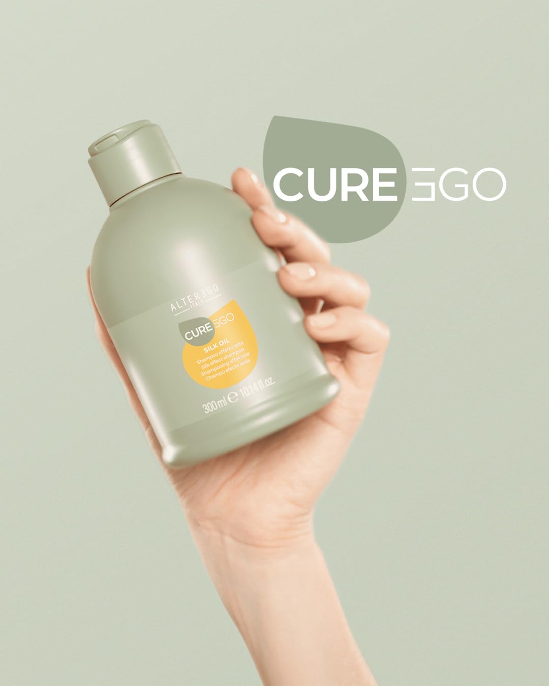 Alter Ego CureEgo Silk Oil — Champú efecto seda 950 ml