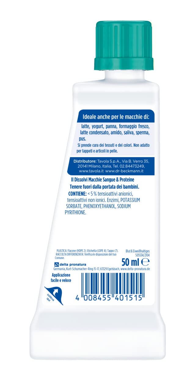 Dr. Beckmann Quitamanchas Sangre y Proteínas — 50 ml