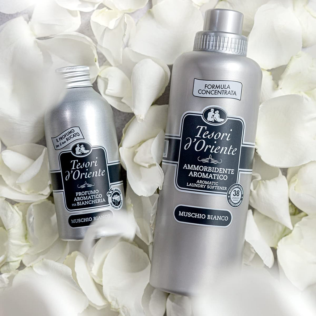 Tesori d'Oriente Muschio Bianco — Suavizante 750 ml, 38 lavados