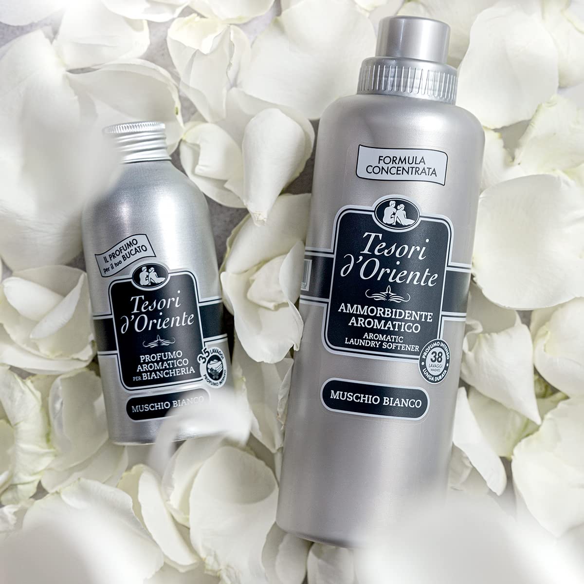 Tesori d'Oriente Muschio Bianco — Suavizante 750 ml, 38 lavados