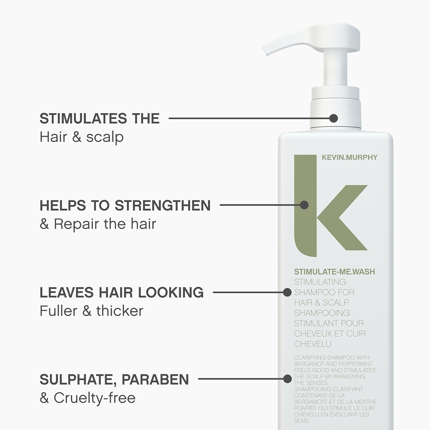 Kevin Murphy Stimulate-Me.Wash — Champú estimulante 1000 ml