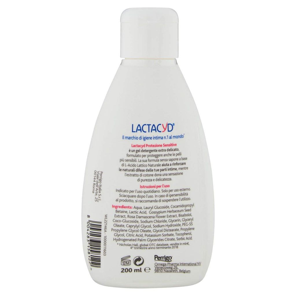 Lactacyd — Limpiador íntimo piel sensible 200 ml