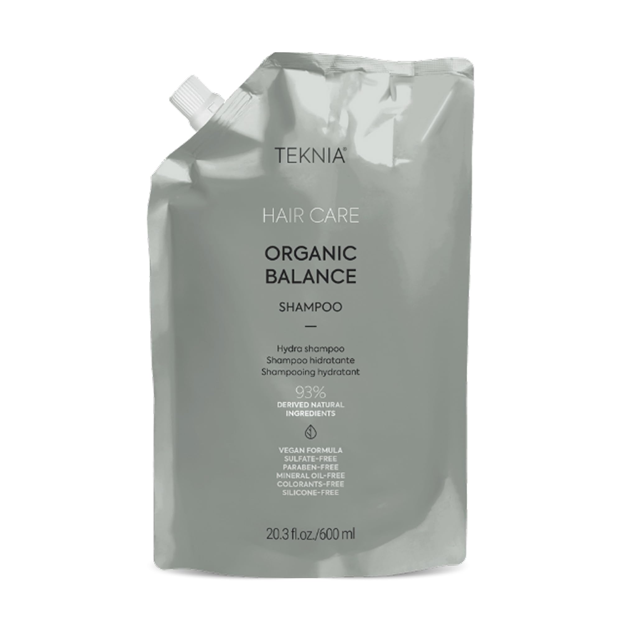 Lakmé Teknia Organic Balance — Champú recarga 600 ml