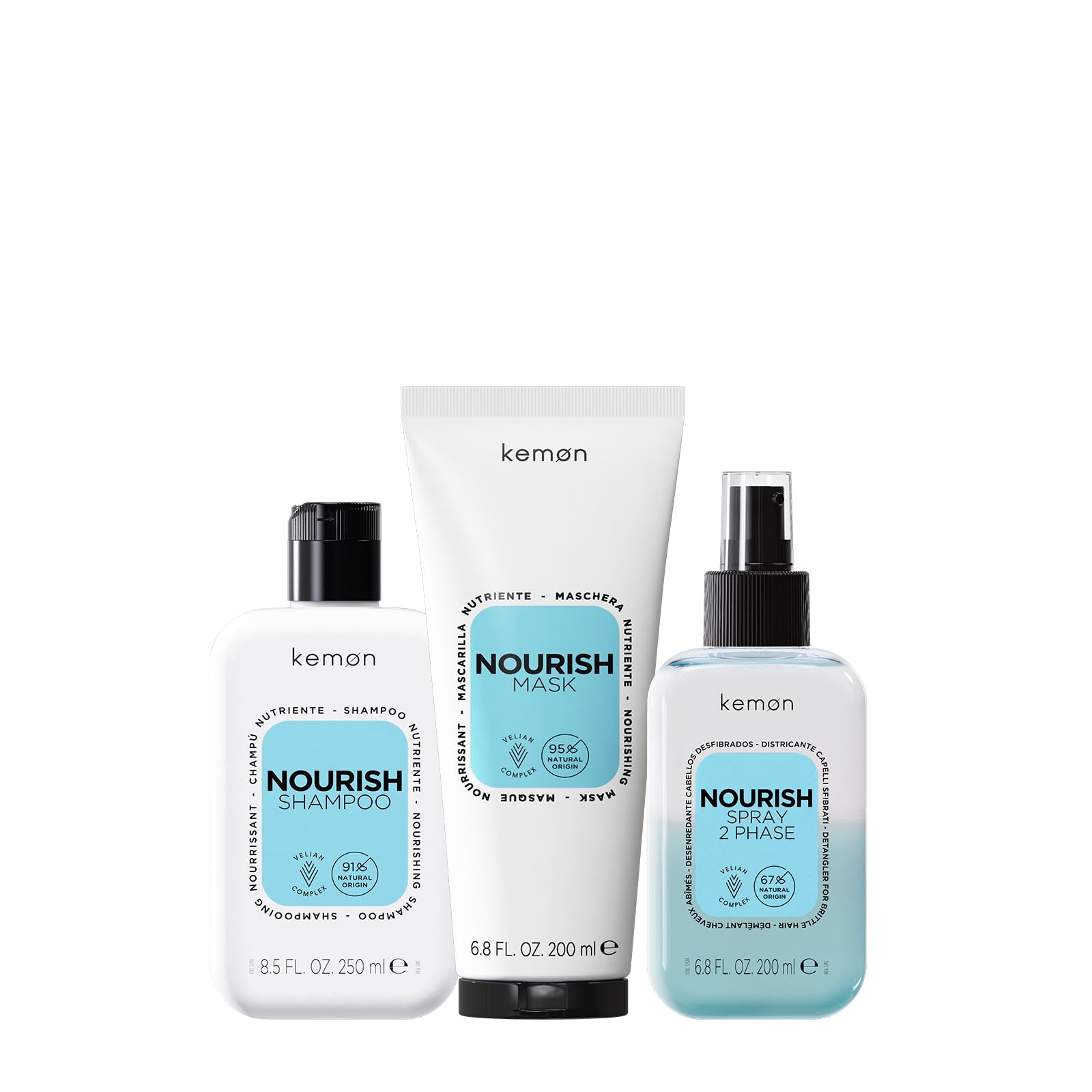 Kemon Hair Care Nourish — Champú 250 ml