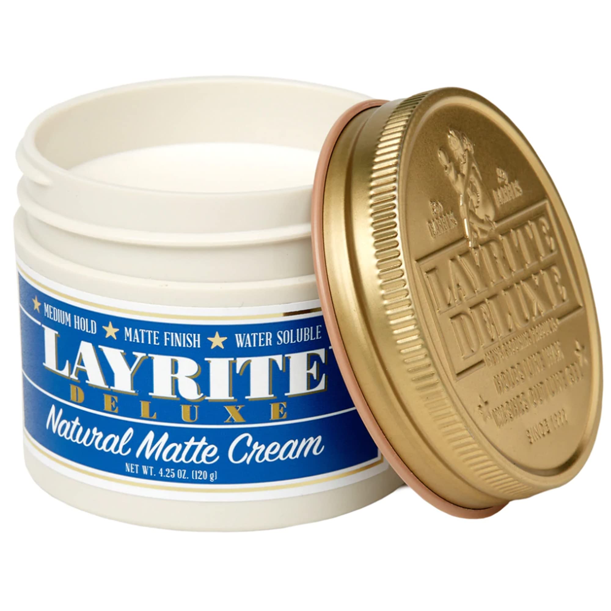 Layrite Natural Matte Cream — Crema fijación media 120 g