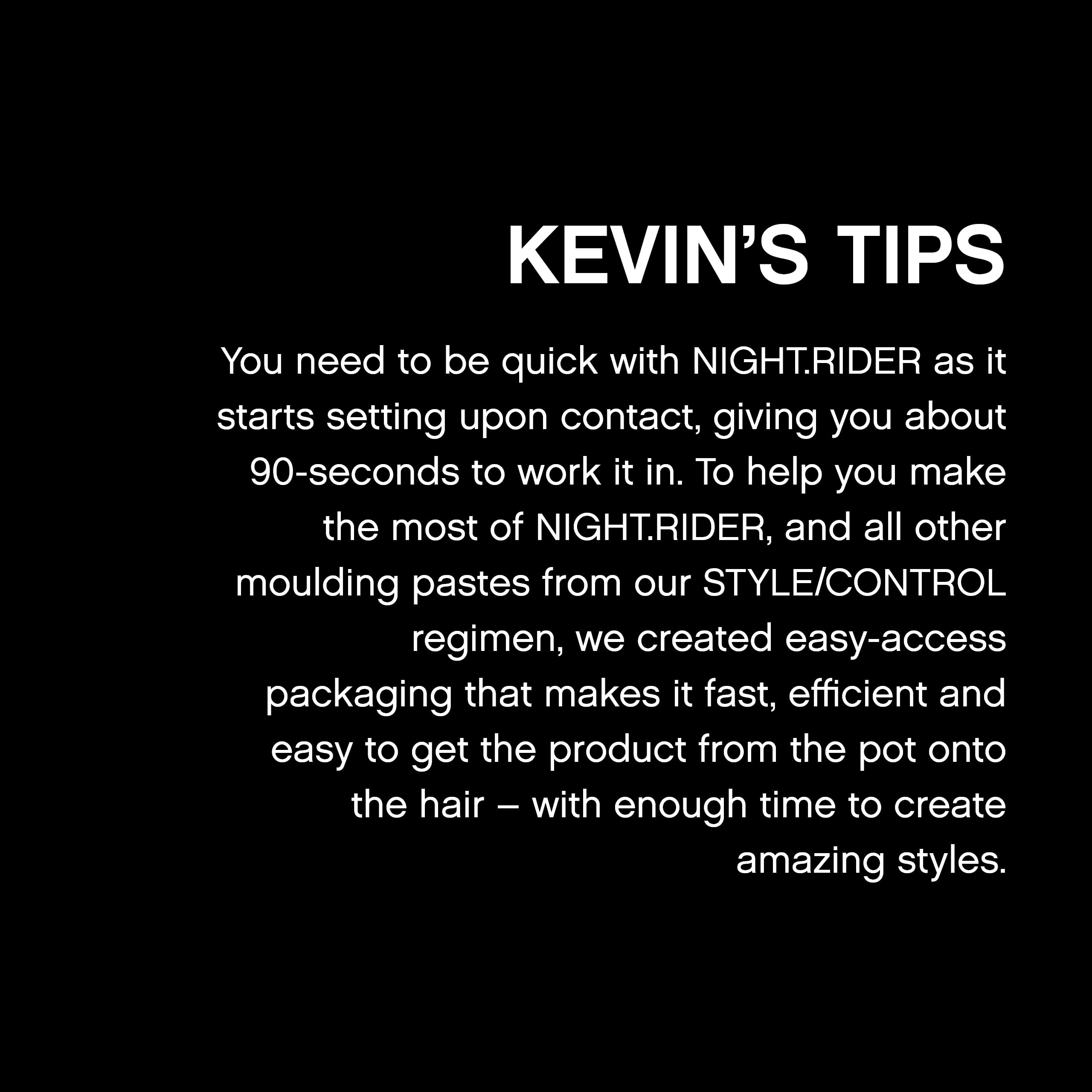 Kevin Murphy Night.Rider — Pasta texturizante 100 g