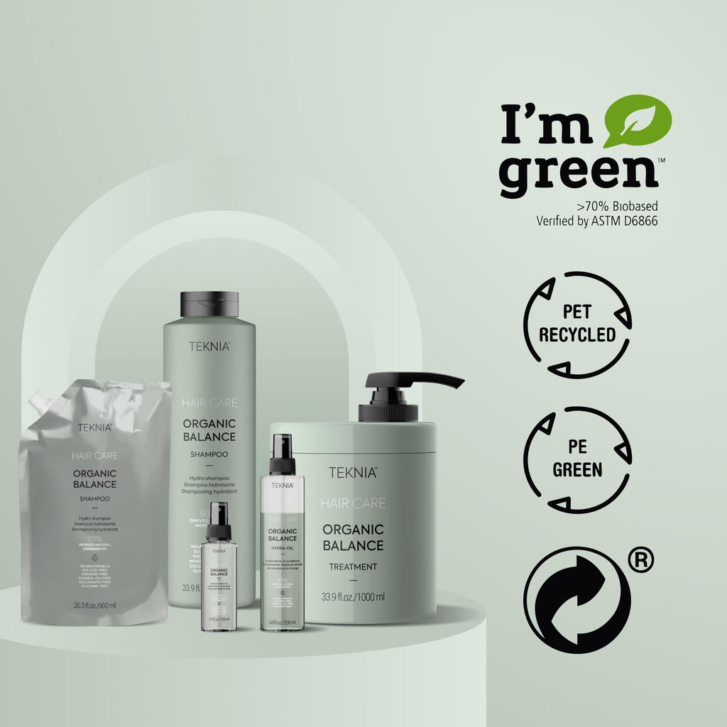 Lakmé Teknia Organic Balance — Champú recarga 600 ml