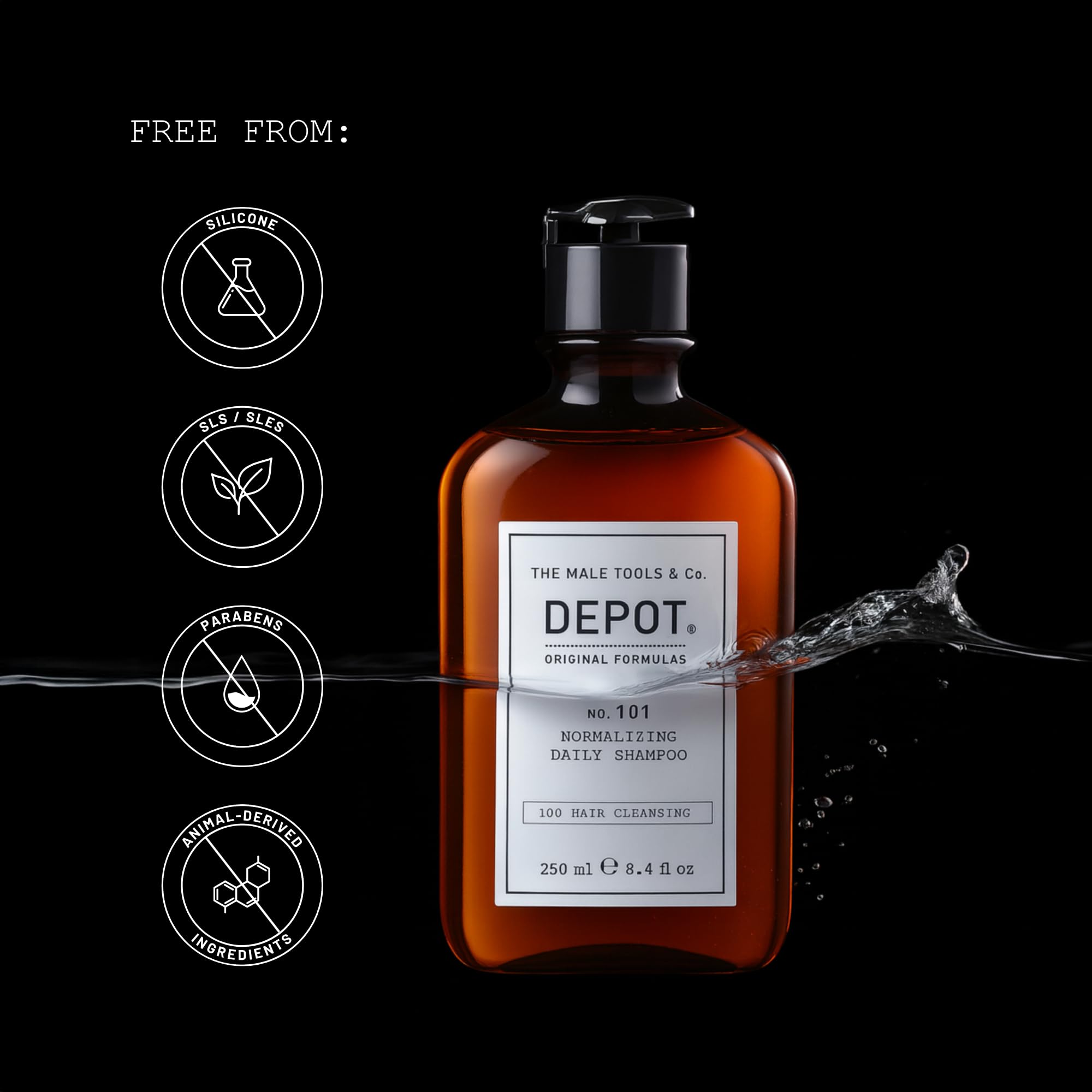 Depot No. 101 Normal Wash — Champú uso diario 250 ml