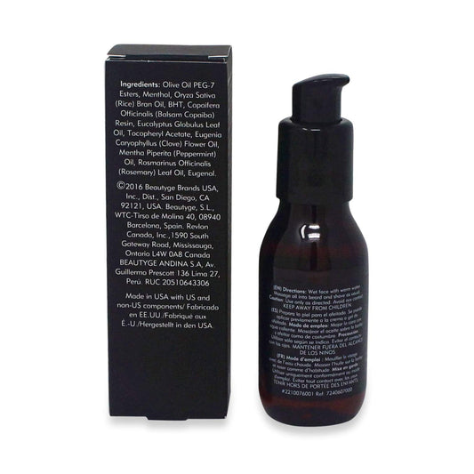American Crew Shave Oil, Aceite de Afeitado Ultra Deslizante, Aceite de Preparación para el Afeitado, Barba Suave y Piel Nutrida, Efecto Antienvejecimiento, Producto para un Afeitado Cómodo, 50ml