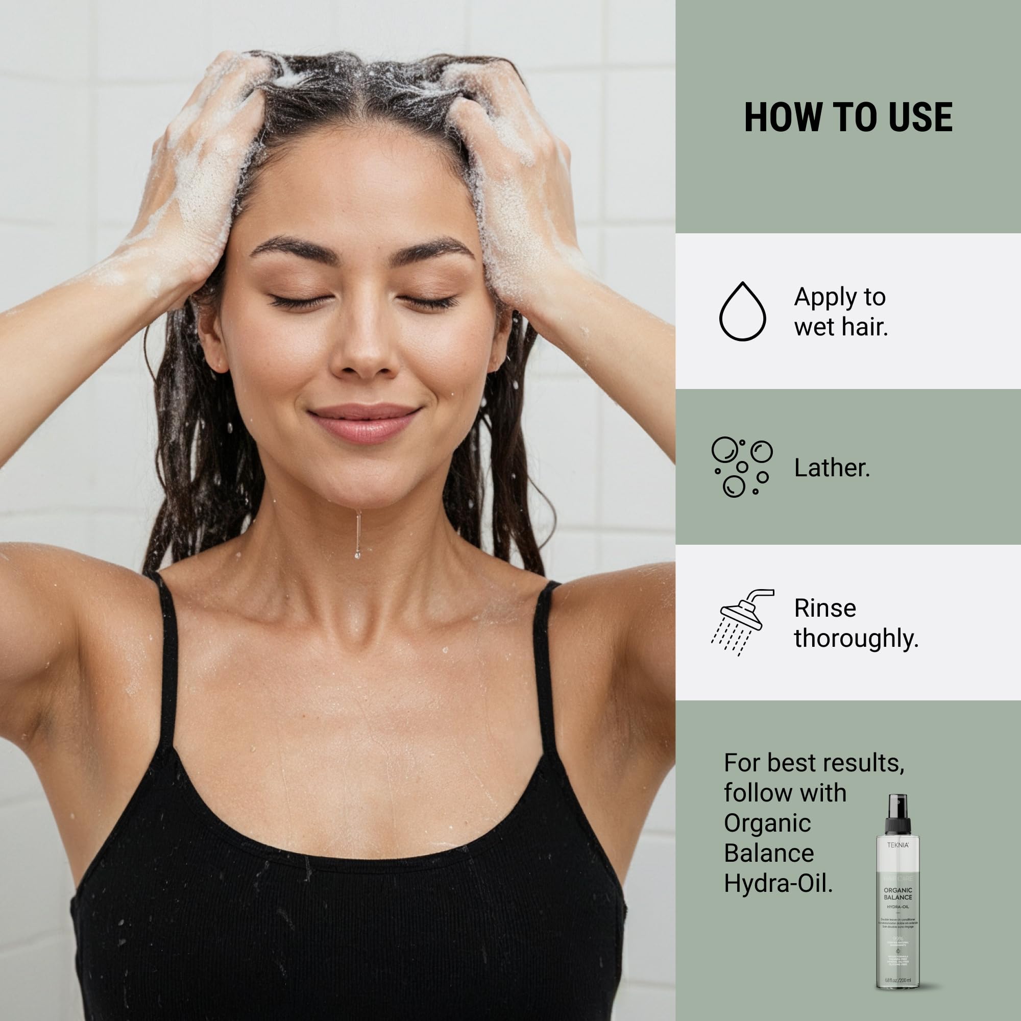 Lakmé Teknia Organic Balance — Champú recarga 600 ml