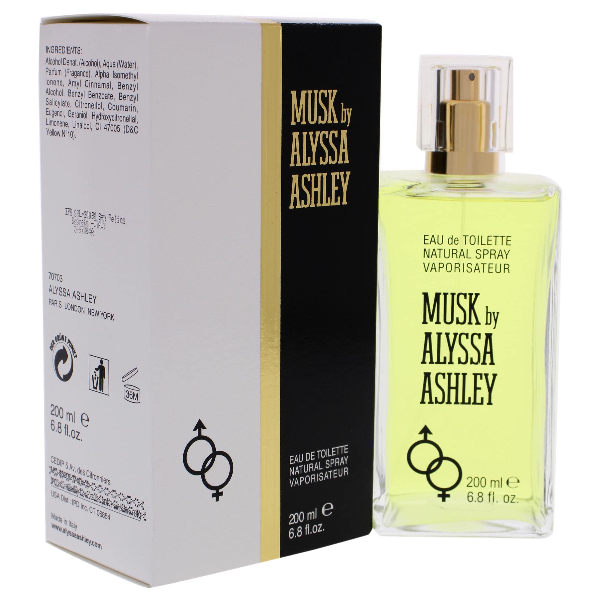 Alyssa Ashley Musk — detalle del envase