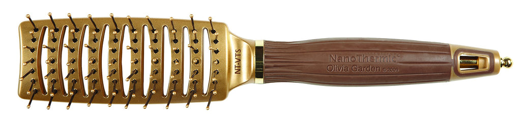 Olivia Garden NanoThermic Vent — Cepillo esqueleto 7 filas