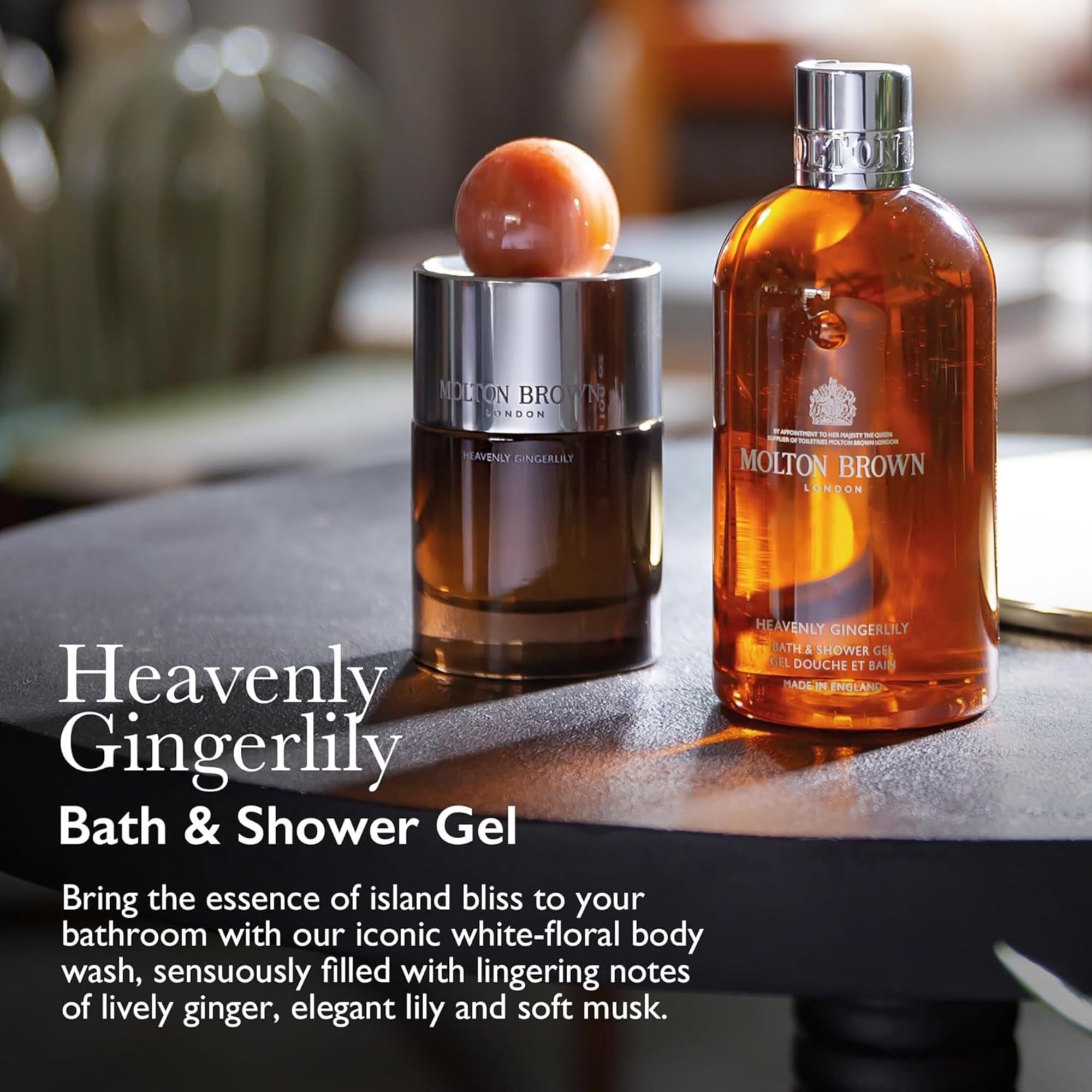 Molton Brown Heavenly Gingerlily — Gel de baño y ducha 300 ml