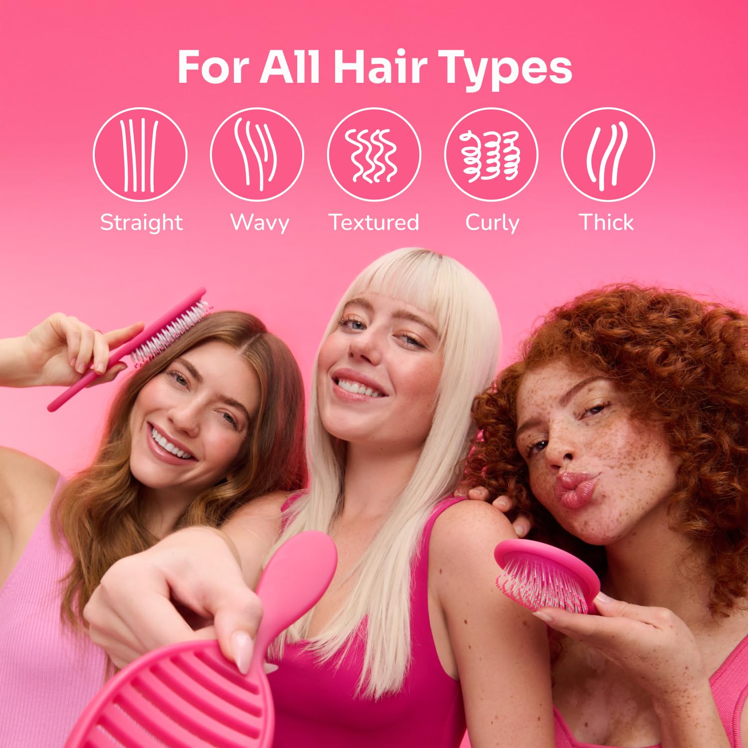 Wet Brush Detangler Disney Princess — Cepillo desenredante