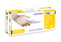 Reflexx guantes de látex ámbar sin polvo talla XS, caja 100 unidades