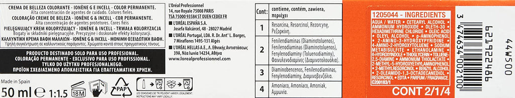 L'Oréal Professionnel Majirel — Tinte permanente 50 ml