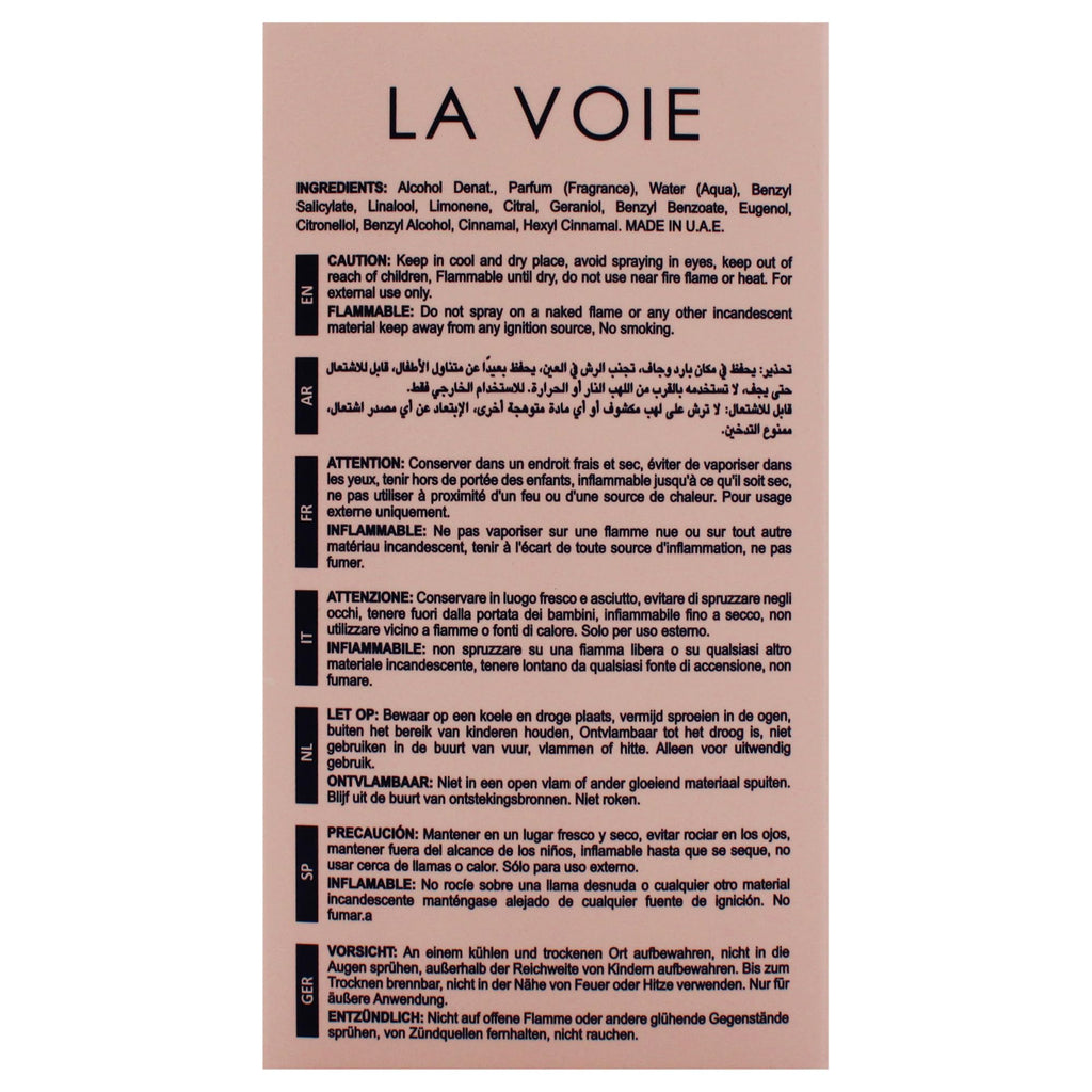 Maison Alhambra La Voie — Eau de Parfum 100 ml