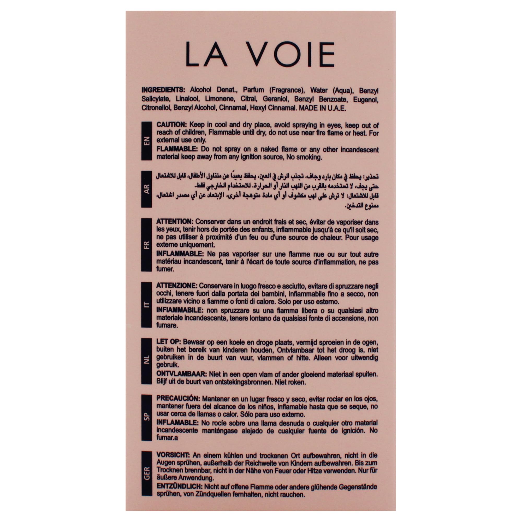 Maison Alhambra La Voie — Eau de Parfum 100 ml