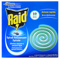Raid — Espirales antimosquitos, 10 uds