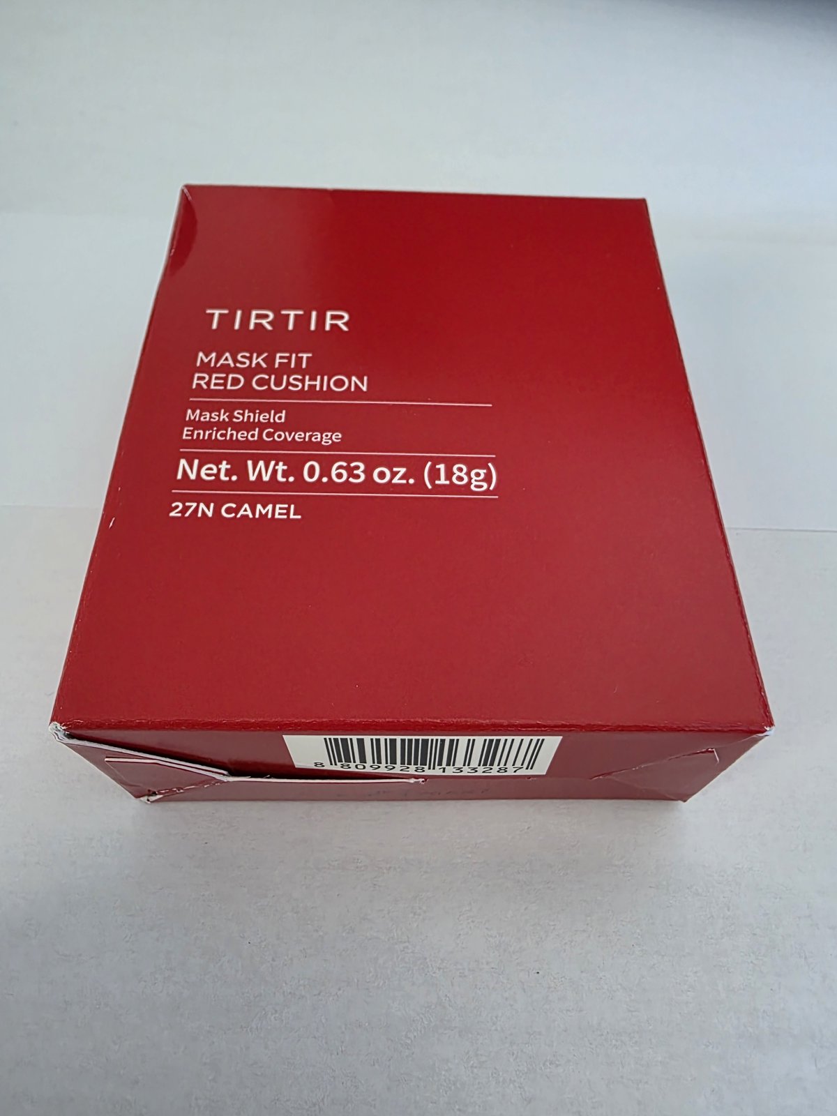 TIRTIR Mask Fit Red Cushion 27N Camel — caja original